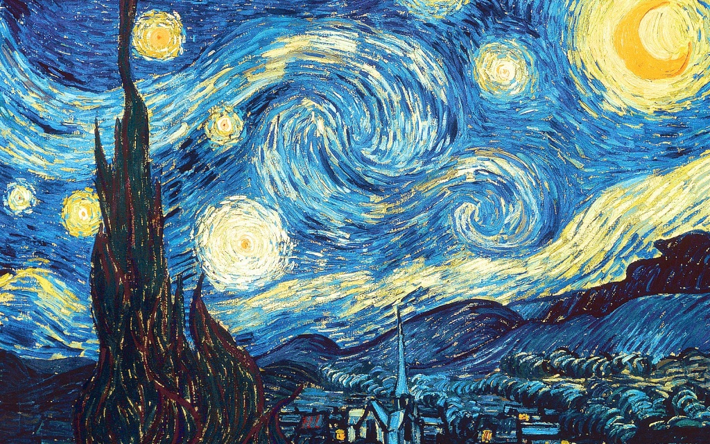 The Starry Night, Vincent van Gogh, courtesy Wikipedia